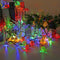 Solar Moroccan Ball Lamp String LED Metal Hollow Colorful Fairy Light (7m)