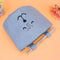 One Layer Pocket Canvas Storage Bag Back Door Wall Hanging Bag(Blue)