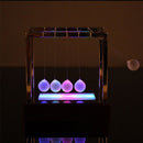 Newton Cradle Table Decor Pendulum Steel Balance Ball Switch Control (M) Newly