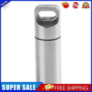 Mini Stainless Steel Waterproof Outdoor Survival EDC Capsule Pill Bottle