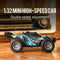 1/32 Remote Control Off-Road 20km/h 2.4GHz RC Crawler Car (Blue S658 B) Newly