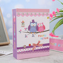 6"" Photo Album Cute Owl 100 Sheets Interstitial Family Wedding Pictures Case