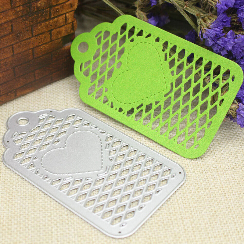 Lable DIY Cutting Dies Scarpbooking Decor Metal Craft Cutter Stencil Album-