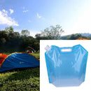 10L Folding Drinking Water Carrier Bag for Outdoor Camping Hiking BBQ Blue