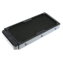 1pcs 240mm 18 Tube Aluminum Computer Water Cooling Radiator Heat the Aust