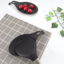 Silicone Lid Stand Spoon Rest Heat Resistant Utensil Spatula Holder Spoon Shelf