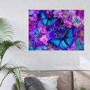 Butterfly Flower 5D DIY Full Round Drill Diamond Painting Mosaic Decor Kits Gift