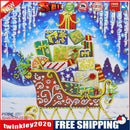 5D DIY Special Shaped Diamond Painting Sleigh Cross Stitch Mosaic Craft Kit