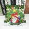 Santa Claus 5D DIY Special Shaped Diamond Painting Greeting Card Handmade Cards