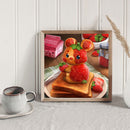 Strawberry Mouse Diamond Painting Kits Full Round Drill Decor 40x40cm (B4848)