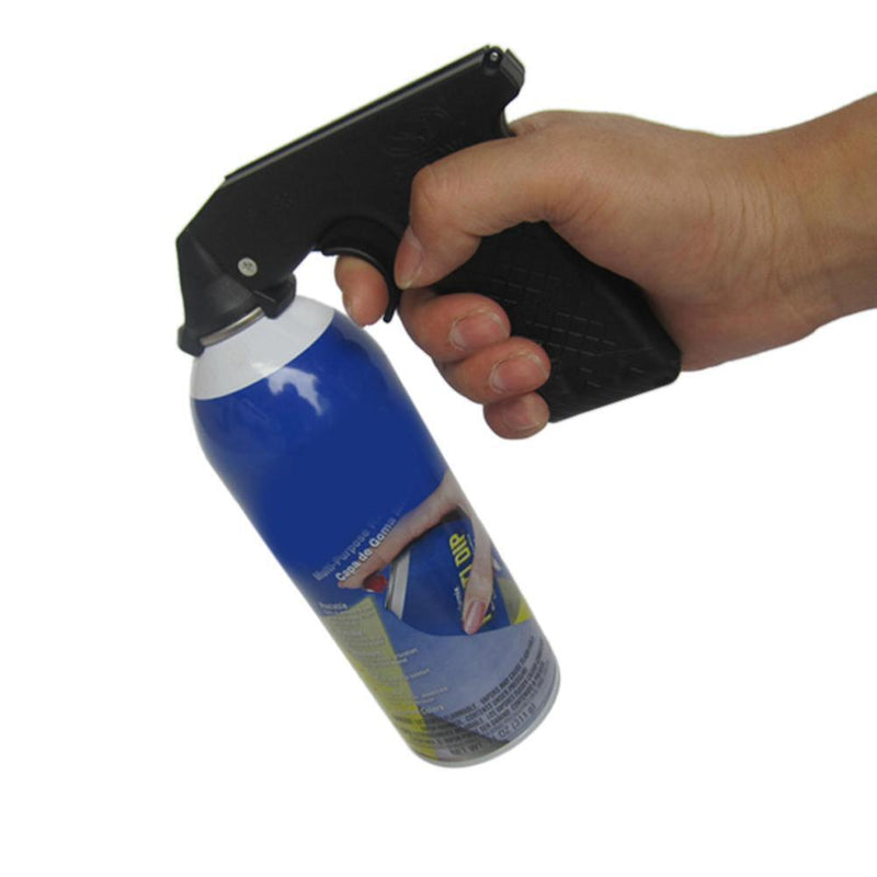 Paint Care Aerosol Spray Gun Handle with Full Grip Trigger Locking(Black)