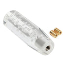 Bubble Crystal Car Gear Shift Knob Manual Gear Stick Lever Knob (White) Newly