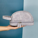 Capacity Travel Organizer Makeup Pouch Denim Cosmetic Bag Wash Bag Storage Bag