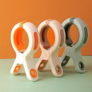 3pcs Beach Towel Clips Laundry Quilt Clamp Clothes Pins Drying Rack (Green)