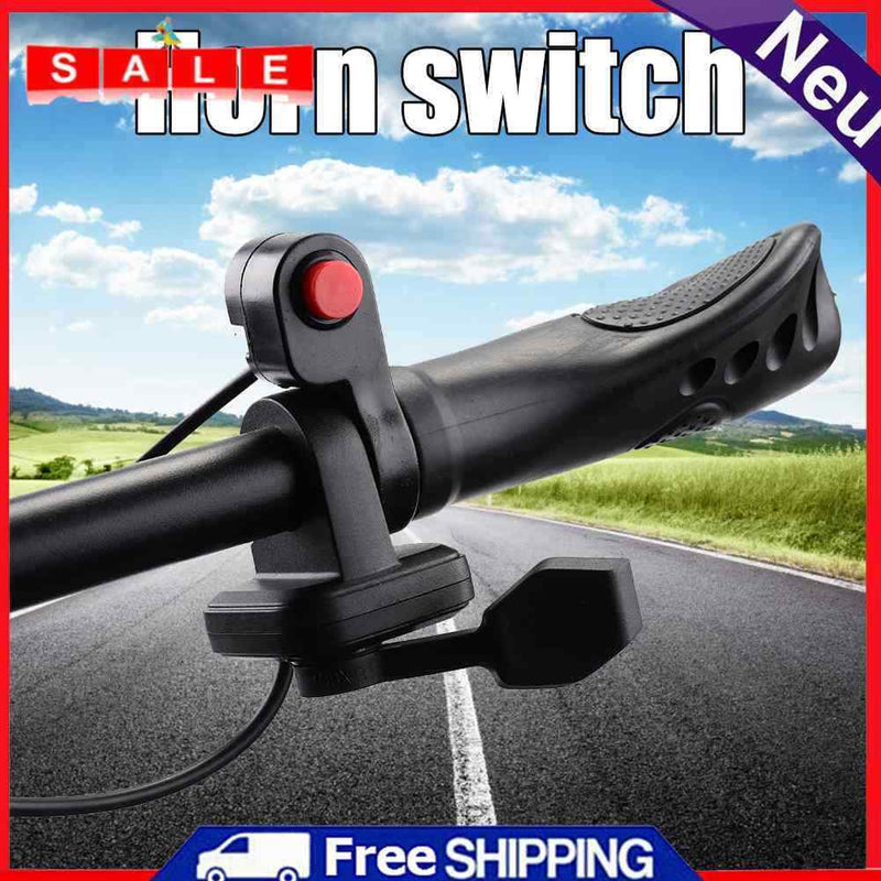 Horn Starter Switch for Electric Bicycles Handlebar Single Kill Button Switch