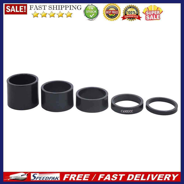 5x CANSUCC Bicycle Headset Washer Aluminum Alloy 28.6mm Front Fork Stem Spa