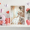 Frameless Oil Paint By Numbers Girl Back DIY Canvas Picture Kits (X720)