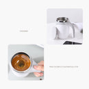 Automatic Electric Lazy Self Stirring Cup Coffee Milk Mixing Mug (White) Newly
