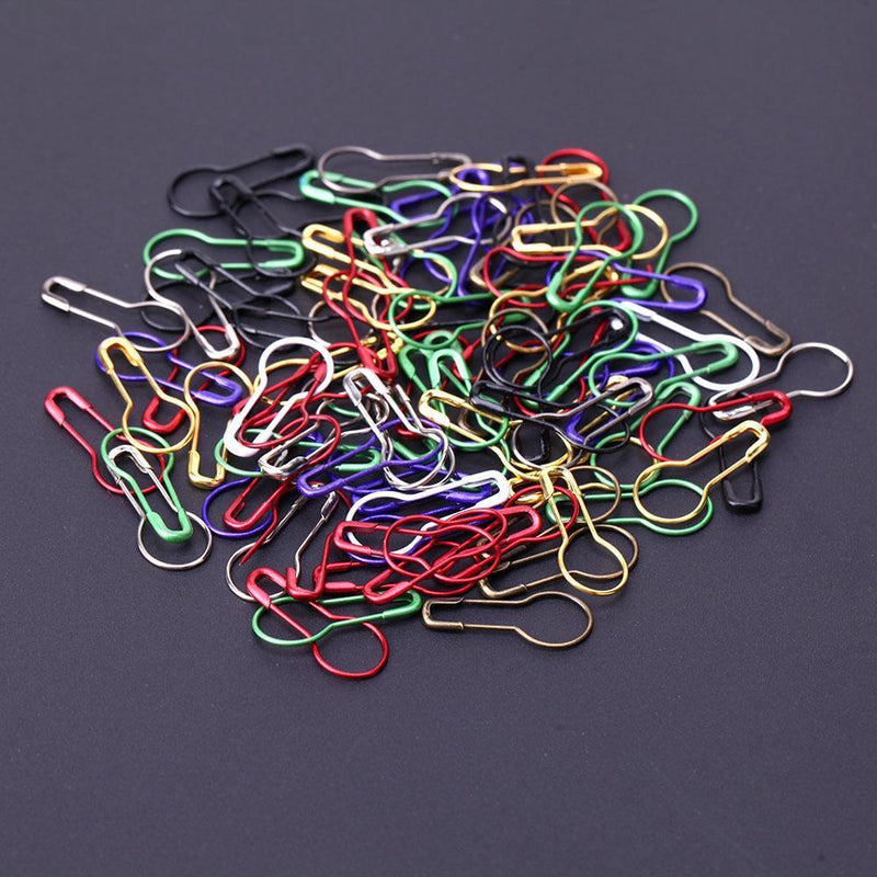 Sumtek safety needles, metal clips, for knitting stitch, markers, markers, 500 pieces