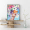 Flower Girl Oil Paint By Numbers Kits Canvas Picture Wall Art DIY Craft