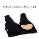 2pcs Thick Bikini Push Up Pad Silicone Sponge Bra Chest Insert Pads (Beige)