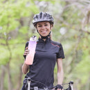 1000ML One-button Lock Sports Water Cup Leak-proof for Gym Outdoor (Purple)