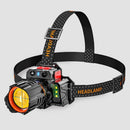 Camping Super Bright Head Torch COB Headlight Fishing Light LED Headlamp