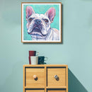 5D DIY Full Drill Diamond Painting Cute Dog Cross Stitch Embroidery Mosaic