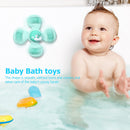 Sucker Finger Spinning Rotating Toys Kids Bathing Soothe Emotions Toys for Ba