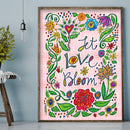 5D DIY Partial Drill Special Shape Flower Grass Rhinestone Diamond Drawing Kit