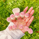 Rose Flower Fashion Hair Accessories Hairpin Catch Clip Shark Clip Hair Claw