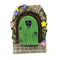 Large Fairy Doors Solar Light LED Elf Pixie Steps Magical Garden Trees Decors