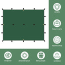 Multifunctional Sun Shade Sun Protection Awning Tent for Camping Picnic Barbecue