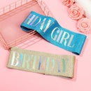 Anniversary Supplies Crystal Crown Queens Tiara Birthday Girl Glitter Sash