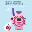 #A 2pcs Multifunctional LED Smart Watch Compass Walkie Talkies Parent-child Toys