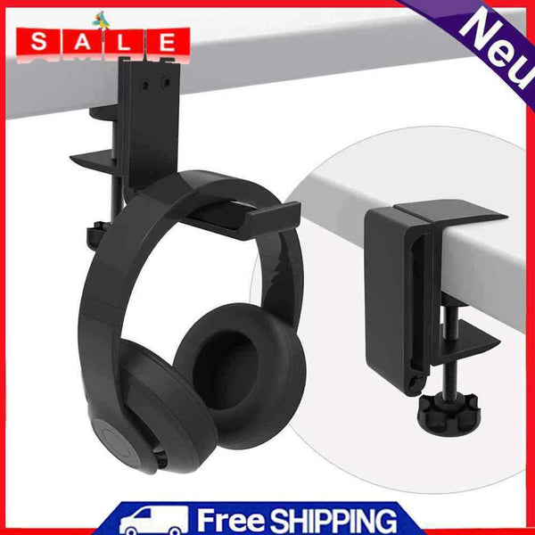 Aluminum Alloy Folding Headset Holder Adjustable Metal Headphone Neck