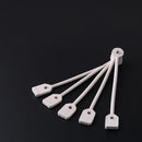 50pcs/set Pro Perm Rod Long Hair Curler Replacement Elastic Rubber Band (C)