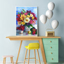 5D DIY Partial Special Shape Diamond Painting Flower Art Kit Rhinestone
