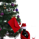 1pcs Christmas Envelope Greeting Cards Christmas Candy Bags Christmas B