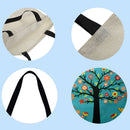 Cartoon biPrinted Shoulder Shopping Bag Casual Large Tote Handbag (40*40cm)