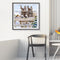 Oil Paint by Numbers Little Donkey Canvas Artwork Living Room Picture Decoration