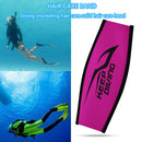 Neoprene Scuba Diving Cover Head Strap Hair Band Strap (Rose Red Black) Newly