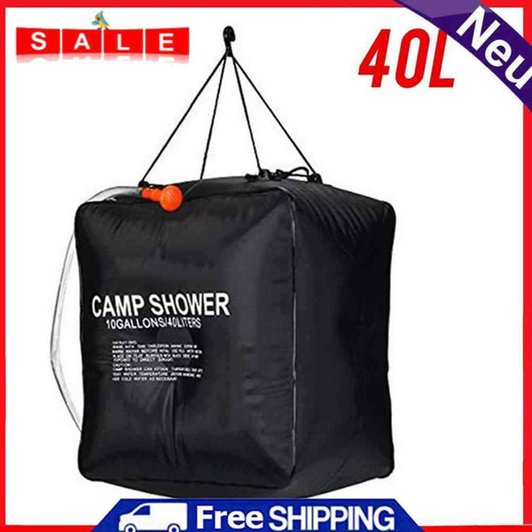 40L Outdoor Camping Shower Bags Travel Hiking Picnic Carry Water Bathing Bag