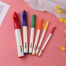 6pcs/set ABS Handle Knitting Needles Aluminum Crochet Hooks for Weaving Sew