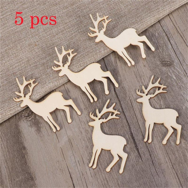 Elk Decor Reindeer Hanging Card Christmas Decorations Christmas Tree Hanging
