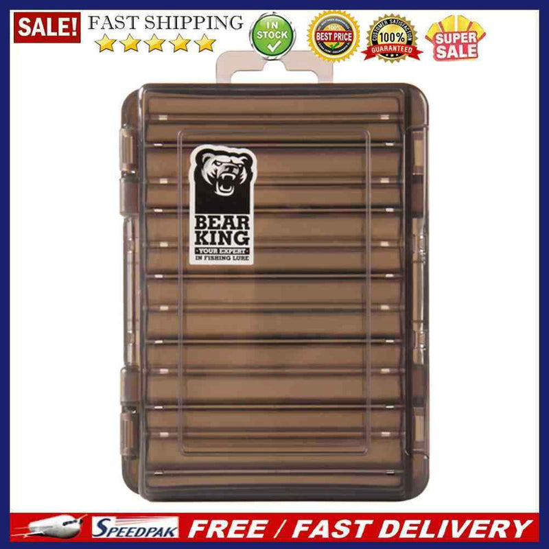Fishing Bait Hook Storage Box Double-Sided Durable Fishing Tackle Organizer C