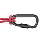 Survival D-ring Locking Carabiner Clip EDC Tools Keychain Hanging Hook Buckle