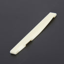 6-String Guitar Bridge Pins Saddle Nut Acoustic Cattle (White) Newly