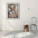 5D Diamond Painting Girl Full Round Drill Rhinestone DIY Home Decoration Gift