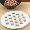 19 Holes Ravioli Dough Press Kitchen DIY Dumpling Maker Portable Mould Nice V0J0